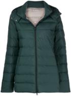 Ecoalf Padded Hooded Jacket - Green