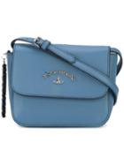 Vivienne Westwood Anglomania - Flap Crossbody Bag - Women - Leather - One Size, Blue, Leather