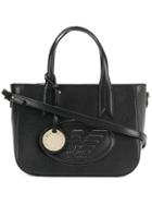 Emporio Armani Logo Tote Bag - Black