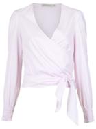 Martha Medeiros Kenia Striped Blouse - Pink & Purple