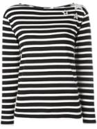 Saint Laurent - Star Detail Sweater - Women - Cotton - L, Black, Cotton