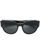 Saint Laurent Eyewear Round Oversized Sunglasses - Black