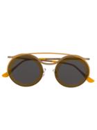 Marni Eyewear Round-frame Sunglasses - Yellow