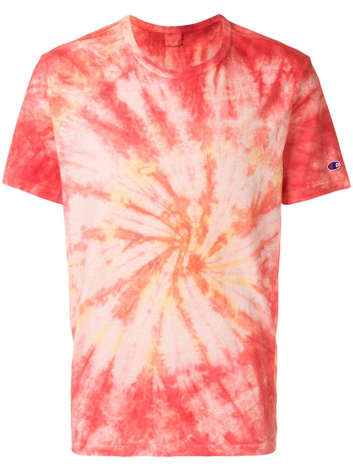 Champion Tie Dye T-shirt - Yellow & Orange