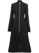 Ellery Flared Zipper Dress - Black