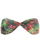 Lygia & Nanny Twist Detail Floral Bikini Top