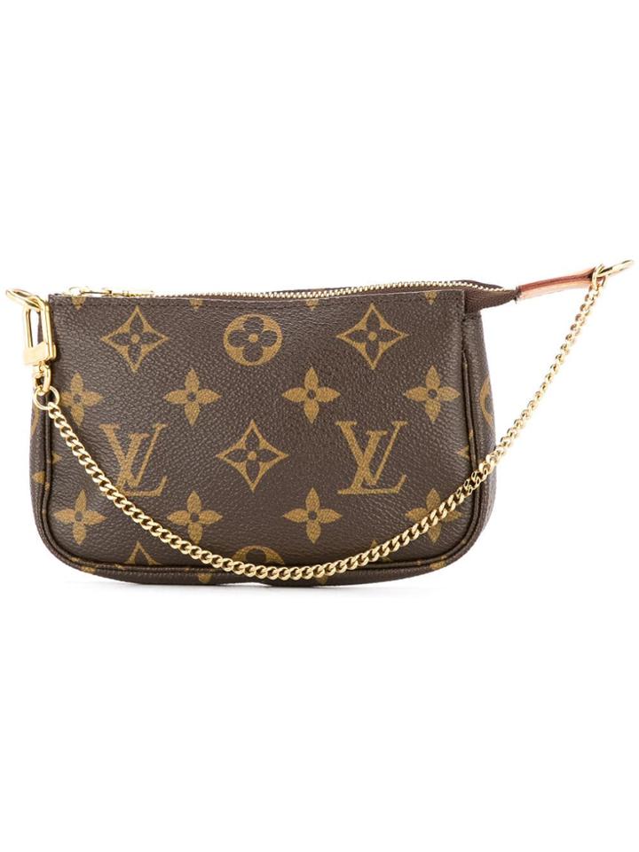 Louis Vuitton Vintage Mini Pochette Accessoires - Brown