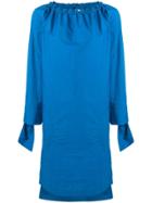 Odeeh Ruched Mini Dress - Blue