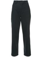 Adaptation Wide Leg Cropped Pants - Black