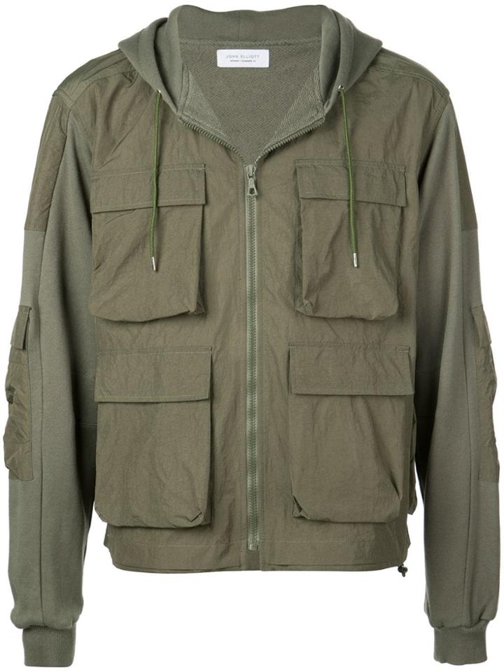 John Elliott Flap Pocket Jacket - Green
