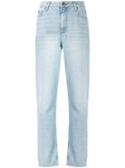 Sandro Paris Parisien Straight Jeans - Blue