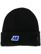 Ader Error Knitted Beanie - Black