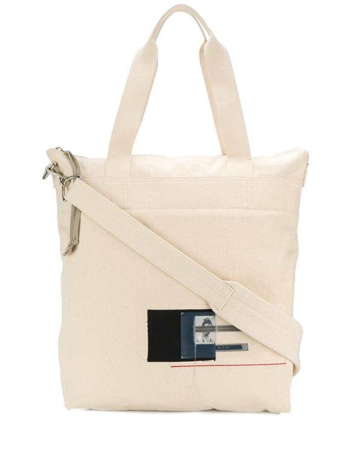 Rick Owens Drkshdw Aliens Tote Bag - Neutrals