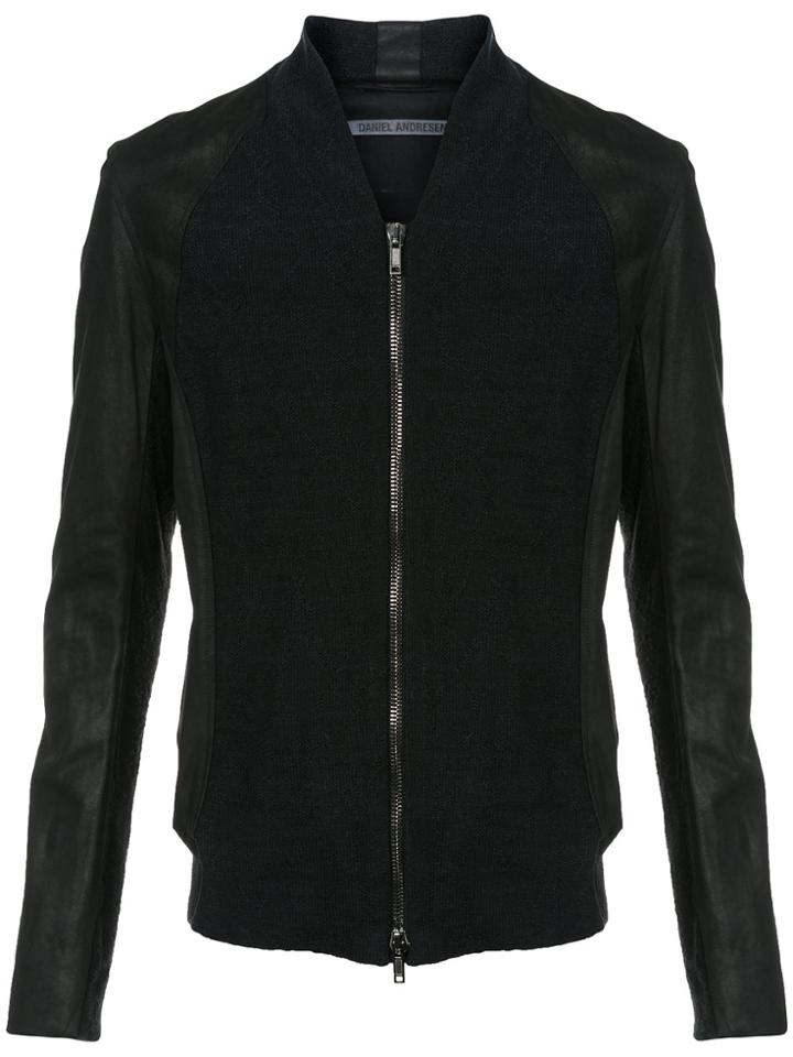 Daniel Andresen Longsleeved Front Zipped Jacket - Black