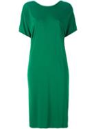 Msgm Draped Back Shift Dress
