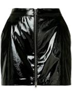 L'agence Zip-up Skirt - Black