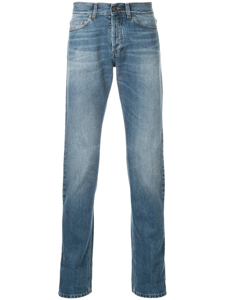 Kent & Curwen Slim Fit Jeans - Blue