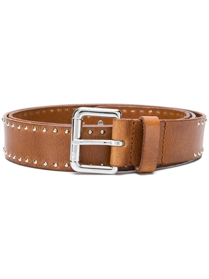 Htc Los Angeles Studded Belt - Neutrals