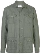 Onia Safari Shirt Jacket - Green