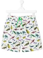 Stella Mccartney Kids Printed Swim Shorts, Size: 14 Yrs, White