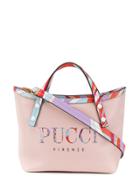 Emilio Pucci Pink Burle Print Mini Shoulder Bag