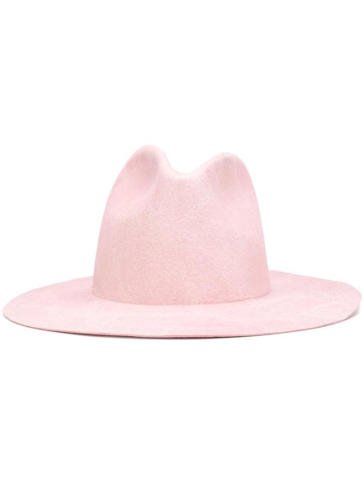 Reinhard Plank 'laila' Wide Brim Hat, Adult Unisex, Size: Xl, Pink/purple, Wool