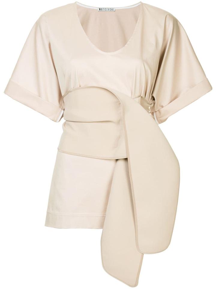 Maticevski Willing Top - Pink
