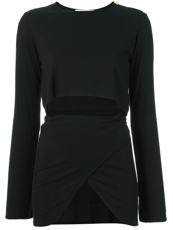 Lilly Sarti Cutout Top - Black
