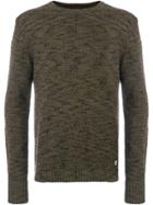 Cp Company Melange Sweater - Green