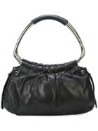 Prada Vintage Prada Silver Metal Drawstring Small Party Evening
