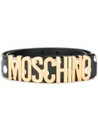 Moschino Polka-dot Print Belt - Black