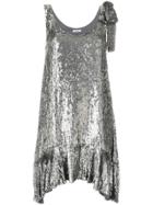 P.a.r.o.s.h. Sequin Embellished Dress - Metallic