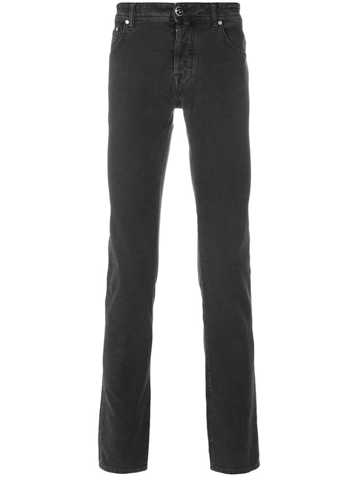 Jacob Cohen Classic Fitted Jeans - Black
