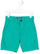 Tommy Hilfiger Junior - Casual Shorts - Kids - Cotton/spandex/elastane - 5 Yrs, Green