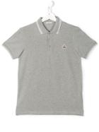 Moncler Kids Classic Polo Shirt - Grey