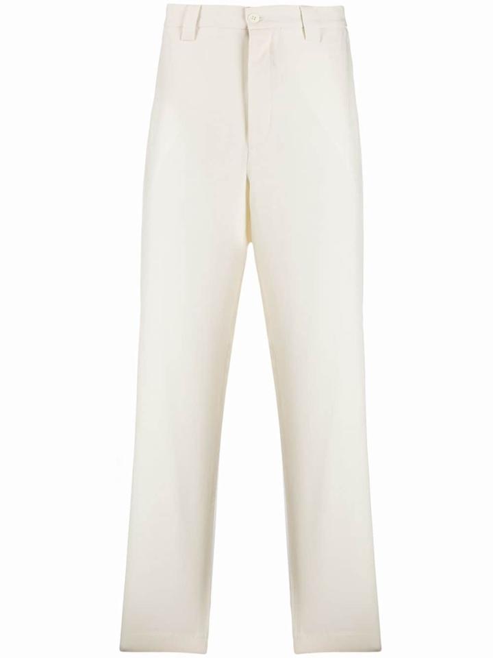 Sunnei Straight-leg Trousers - Neutrals