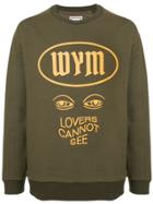 Wooyoungmi Logo Print Sweatshirt - Green