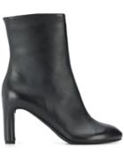 Del Carlo Mid Length Zip Boot - Black