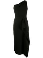 Roland Mouret Vestido Rivoli Dress - Black