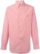 Polo Ralph Lauren Button-down Striped Shirt, Men's, Size: 16, White, Cotton