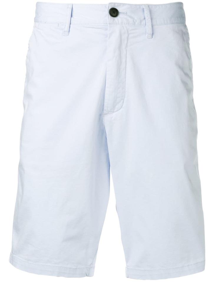 Emporio Armani Celeste Chino Shorts - Blue
