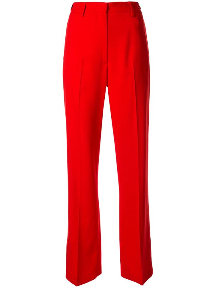 Msgm Msgm 2742mdp103195614 17 Flame Red Viscose/spandex/elastane