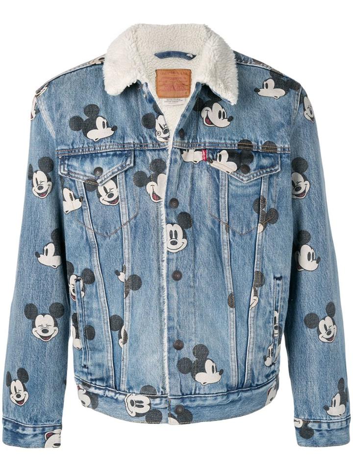 Levi's Mickey Mouse Denim Jacket - Blue