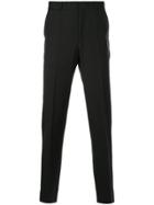 Sss World Corp Slim Leg Tailored Trousers - Black