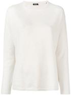 Aspesi Lightweight-knit Sweater - White
