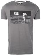 Ps By Paul Smith Printed T-shirt, Men's, Size: Large, Grey, Organic Cotton