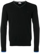 Sun 68 V Neck Sweatshirt - Black