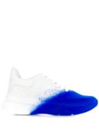 Alexander Mcqueen Spray Paint Sneakers - Blue