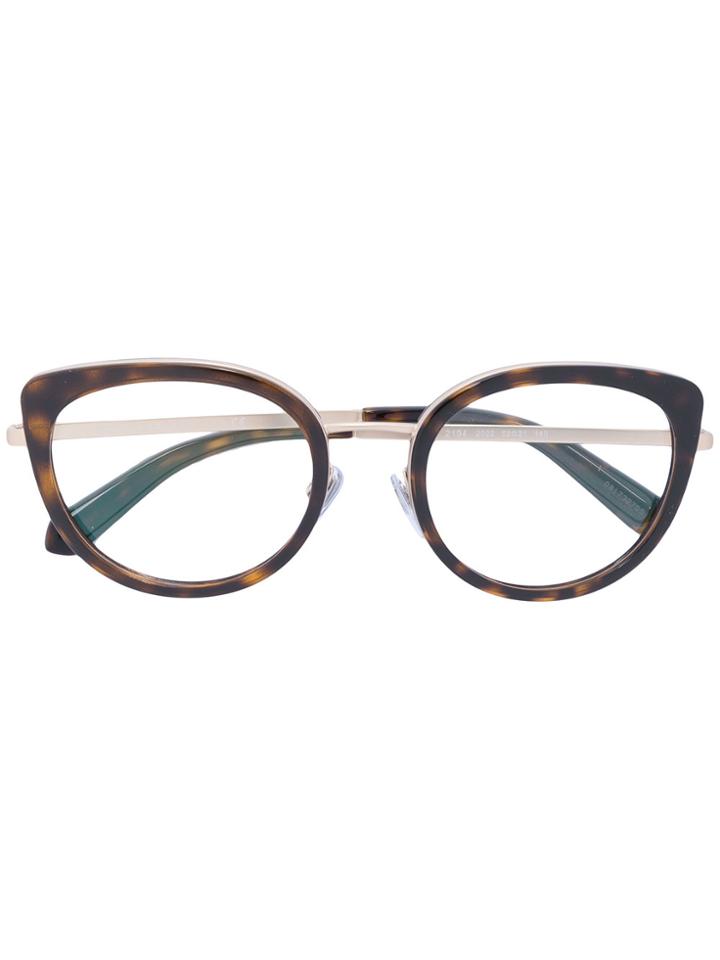 Bulgari Cat-eye Glasses - Brown