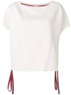 Marni Short-sleeve Drawstring Sweatshirt - Neutrals
